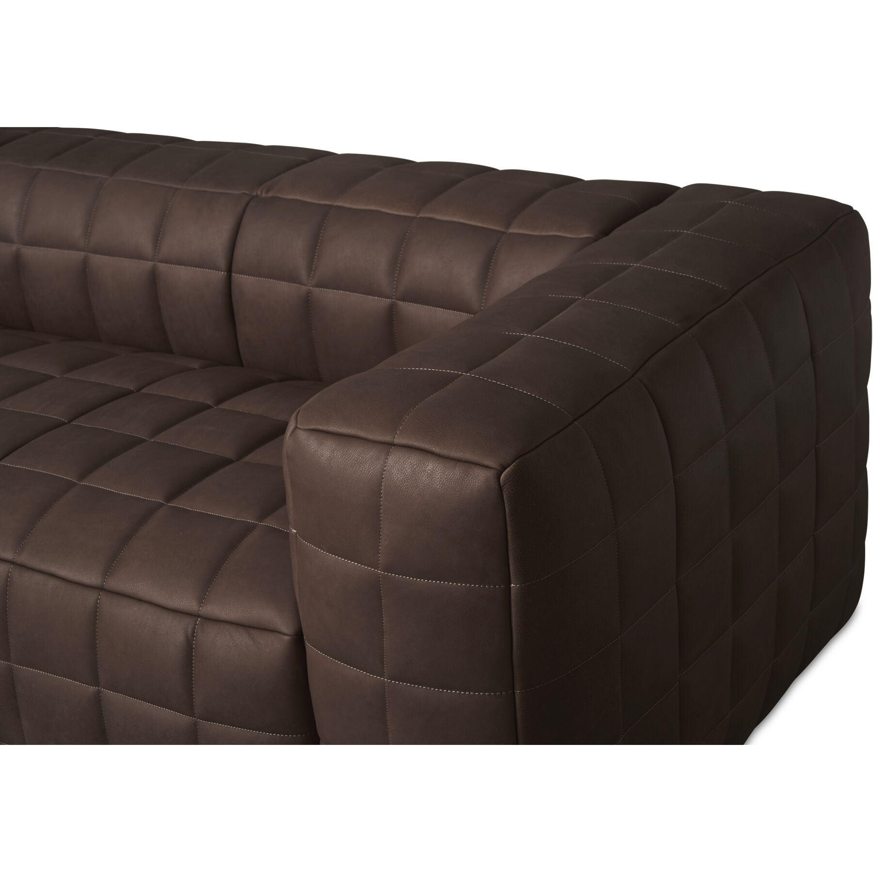Callan Brown Sofa in Dark Brown